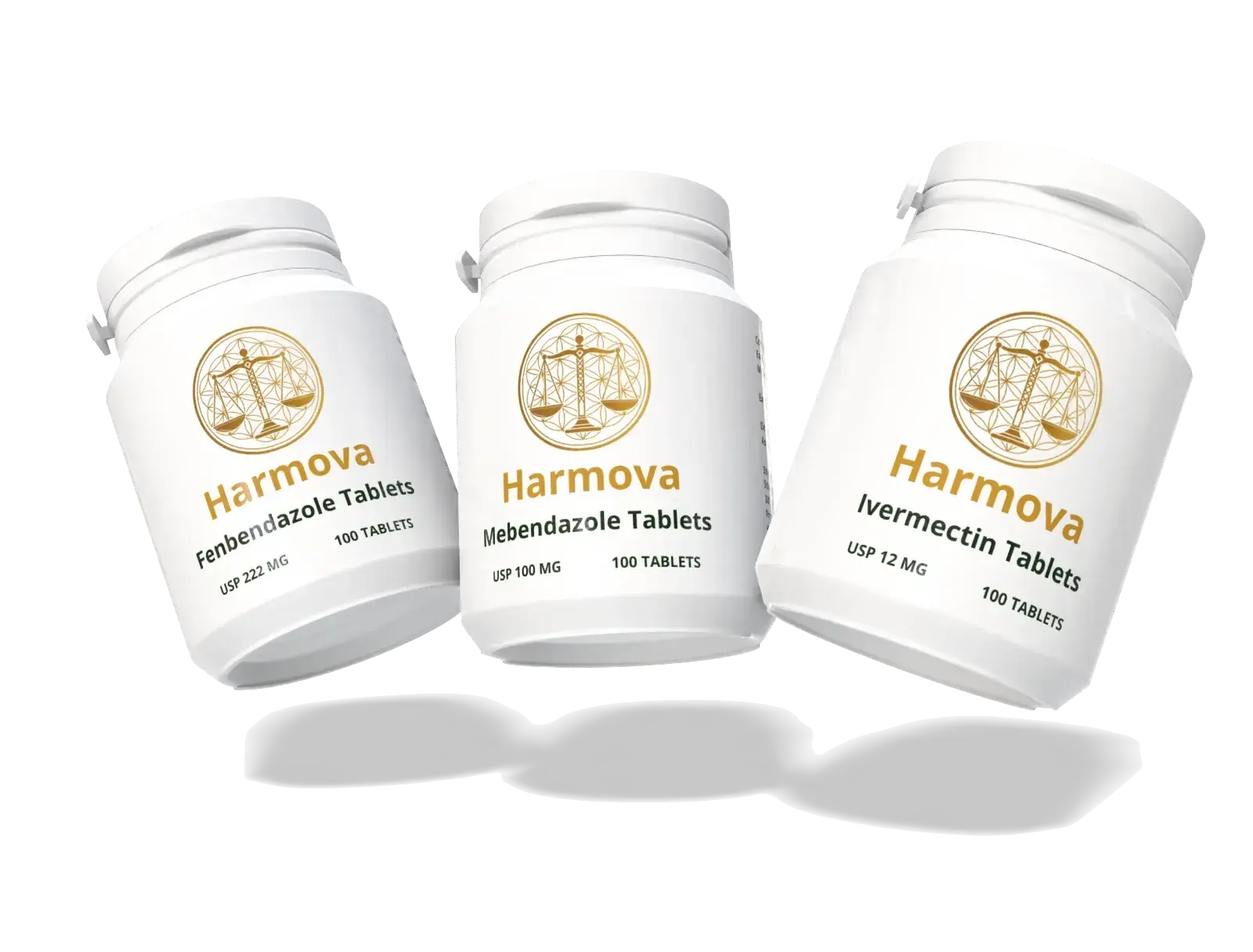 Harmova wellness products arranged with care