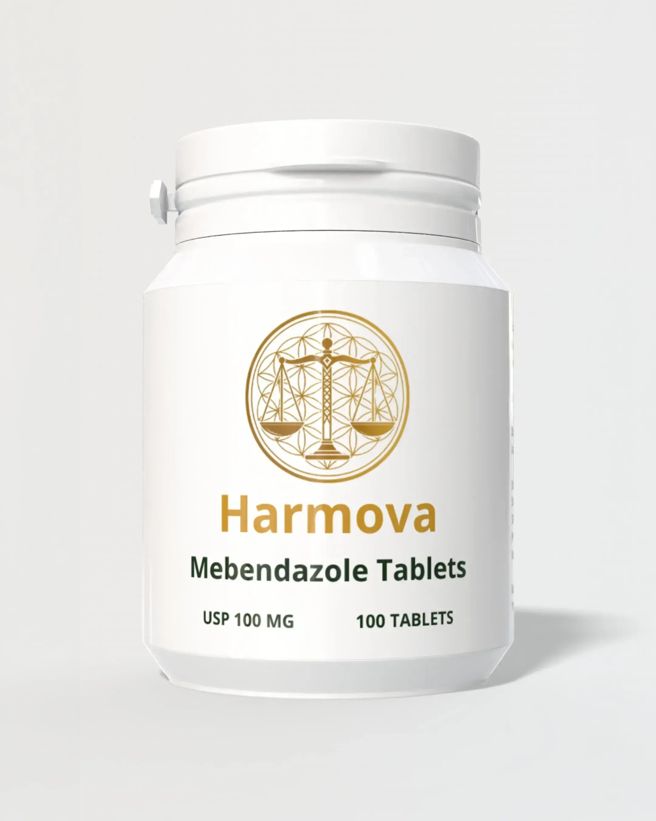 Mebendazole 100mg — 100 tablets (Canada)