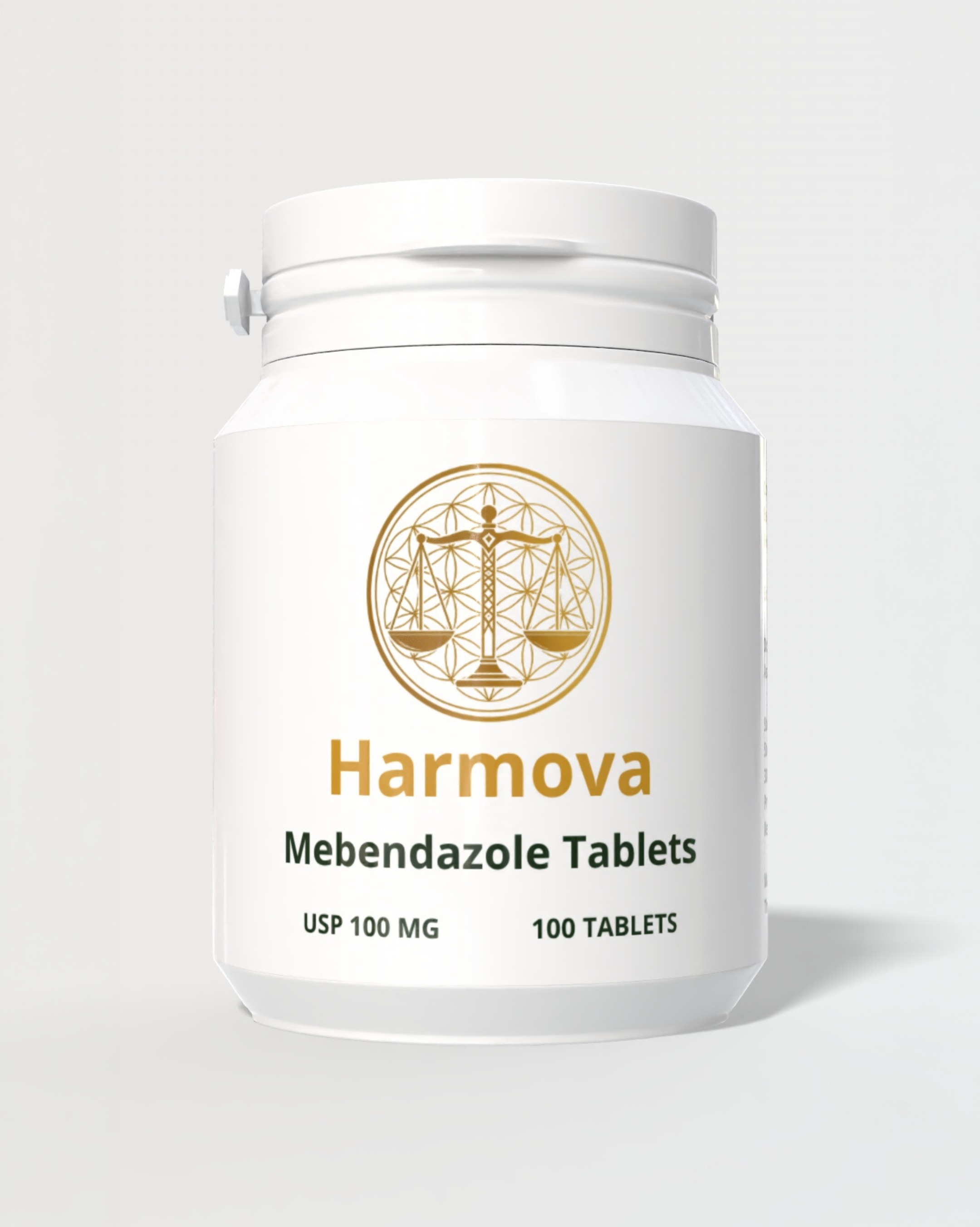 Mebendazole 100mg — 100 tablets (Canada)